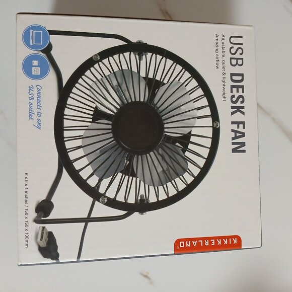 New Kikkerland USB DESK FAN - Picture 3 of 3
